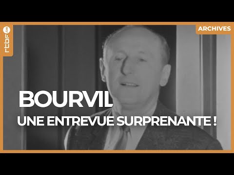 1964 : Bourvil et Grangier en interview pour "La cuisine au beurre" - RTBF Archives