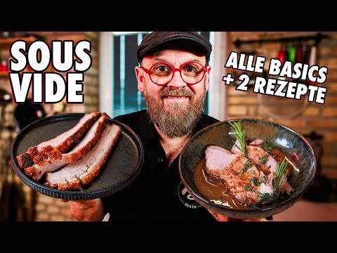 Sous-Vide Garen 💨 Die Grundlagen einfach erklärt + 2 Rezepte!