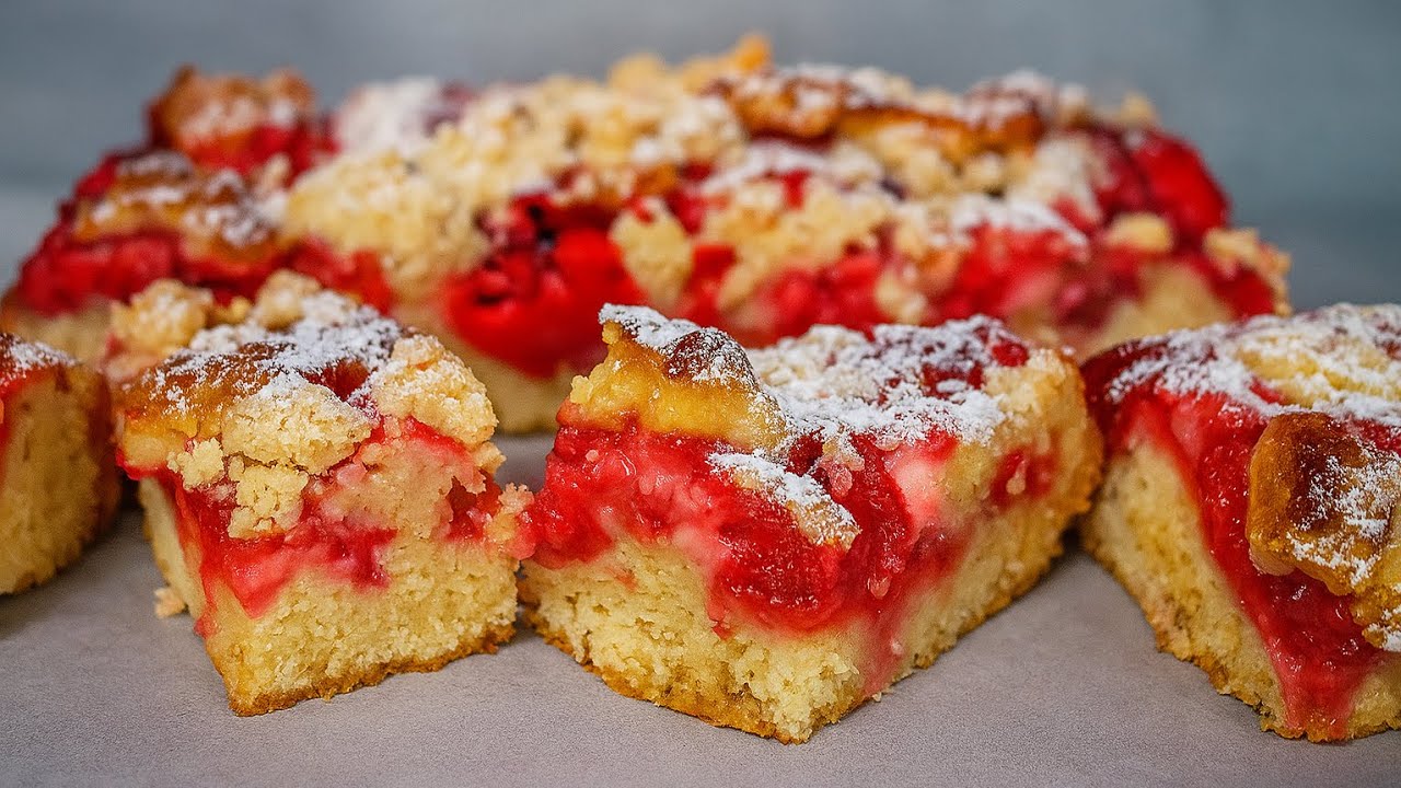 Przepis na ciasto z truskawkami – Truskawkowy Raj