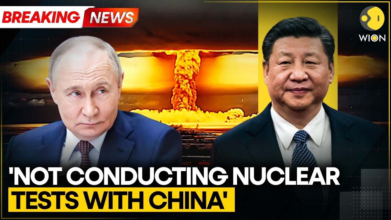 Breaking: Russia Responds to US' Secret Nuclear Test Claims | WION