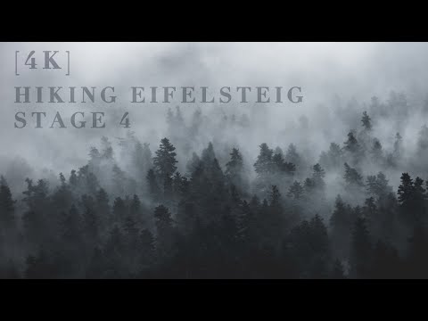 Hiking Eifelsteig 20km in Early Spring: Stage 4 / Der Eifelsteig Etappe 4 Wandern【4K】