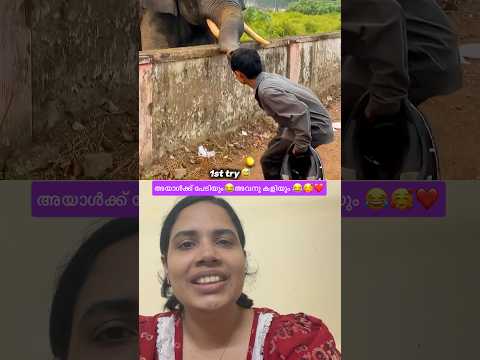 അതൊന്നെടുത്തു വായിൽ വെച്ചുകൊടുക്കാൻവേണ്ടി, തള്ളിയിടുന്നത് കണ്ടോ🥰❤️