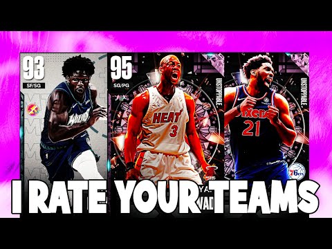 I RATE & IMPROVE YOUR TEAMS EP #6! NBA 2K23 MYTEAM
