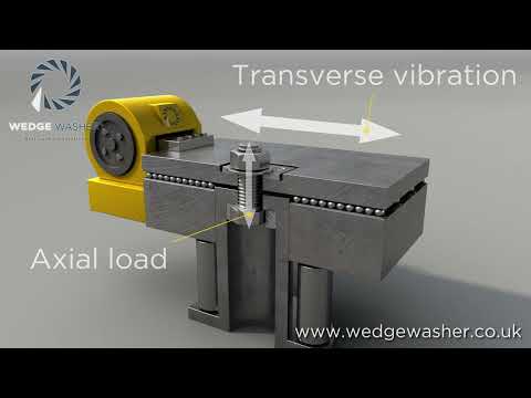 The Junker Test to DIN 25201 - Transverse Bolt Loading featuring the Wedge Washer Securing System
