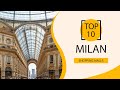Top 10 Shopping Malls To Visit In Milan Italy English