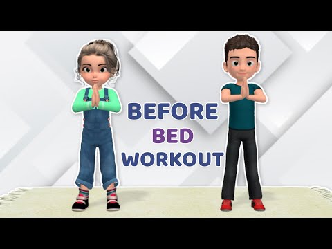 EVENING KIDS EXERCISE – BEFORE BED WORKOUT