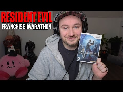 RE4 on the WII (FIRST TIME) || RESIDENT EVIL FRANCHISE MARATHON