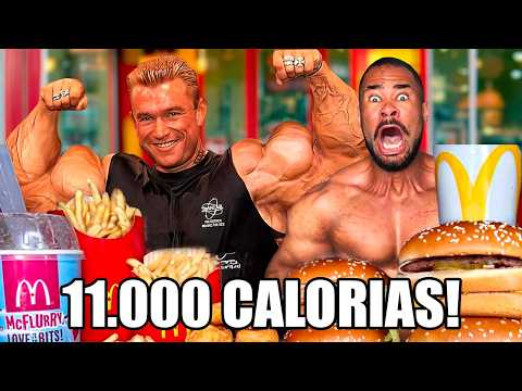 I did Lee Priest's 11,000 calorie diet and look how I ended up!