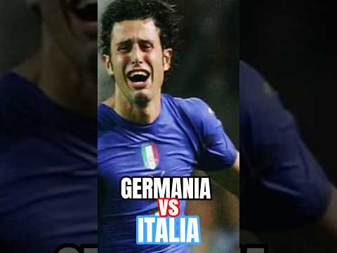GROSSO VS GERMANY 🇮🇹🇩🇪 Italia - Germania: 2-0 | Semifinale Mondiale Germania 2006 |