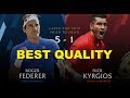 Federer v Kyrgios | Laver Cup 2019 FULL MATCH 6 | 50 FPS HD