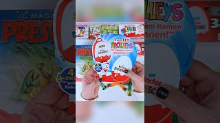 What did they put inside these Kinder Surprise eggs?