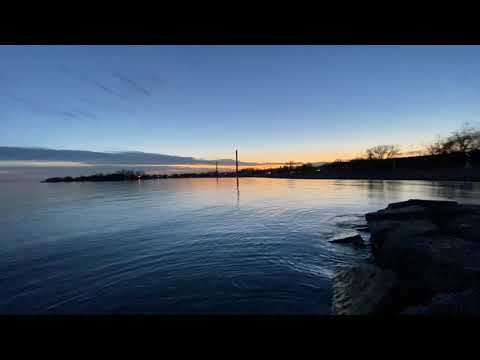 MashaaAllah amazing water sound at Woodbine Beach