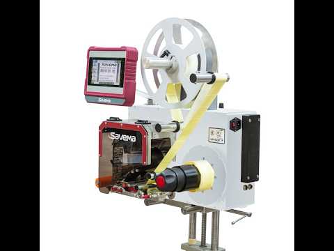 SAVEMA Print & Apply & Üfleme Modüle ile