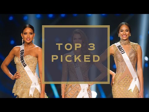 65th MISS UNIVERSE - TOP 3 PICKED! | Miss Universe