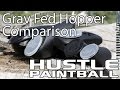 High And Low Capacity Gravity Hopper Comparison