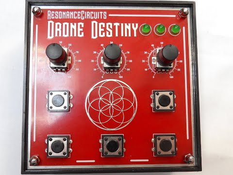 Resonance Circuits 'Drone Destiny' Wavetable Synthesiser AM/FM Noise Sound Generator image 6