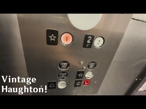 Vintage Schindler Haughton Hydraulic Elevator at Macy's, Kahala Mall - Honolulu HI