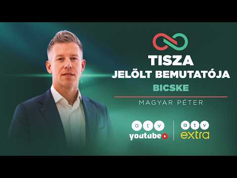 A Tisza Párt jelöltbemutatója – Magyar Péter sajtótájékoztatója