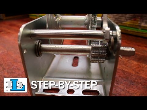 Replacing the Drive Shaft on Single-Speed Pulling Winches - Step-By-Step