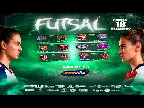 CAMPEONATO MUNICIPAL DE FUTSAL | Boca do Acre - QUINTA-FEIRA 18/12/2025