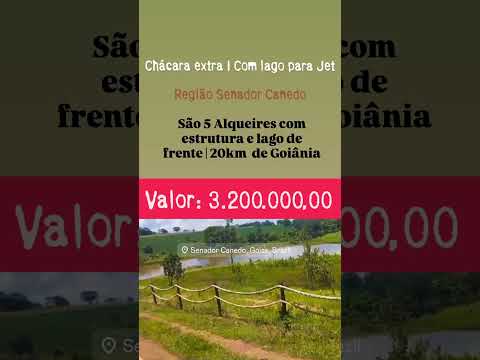 5 Alqueires em Senador Canedo GO | whatsapp 62 99373-6407