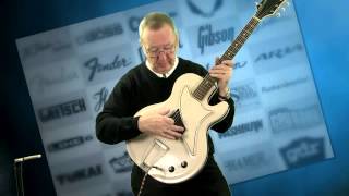 Video thumbnail for Vintage Guitars - RARE National Studio 66 Resoglas 1962 Desert Sand Original Case (515) 864-6136 by Lawman Guitars