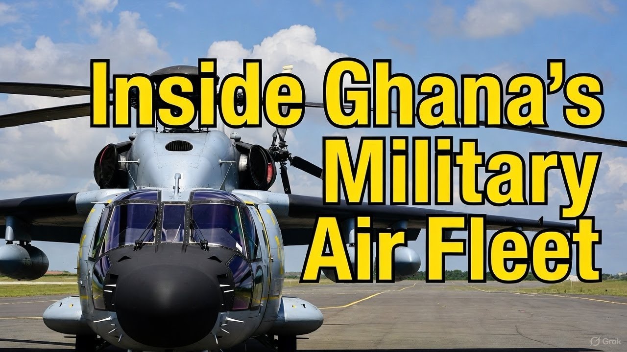 Inside Ghana’s Military Air Fleet  Fighters, Transports, and Future