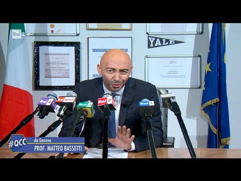 Matteo Bassetti è ormai alla pari di una star, tant'è che si avvale di alcuni bodyguard - 17/01/2021