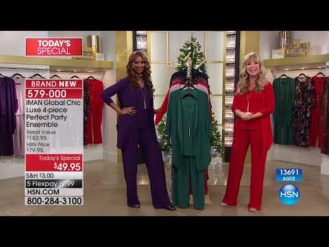 HSN | IMAN Global Chic Fashions 11.11.2017 - 01 AM