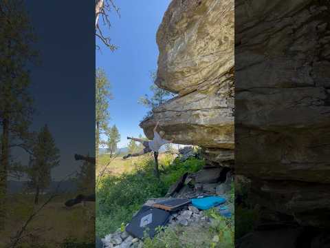 Once unattainable v8/9 FA #bouldering #climbing #mountains #adventure #sports #rockclimbing
