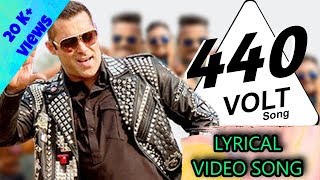 Lyrics of Song &quot;440 Volt&quot;  from movie #Sultan