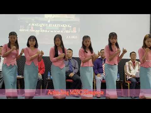 Phatlo thei kahi kei Action Song MZBC Khangno te 2.3.2023