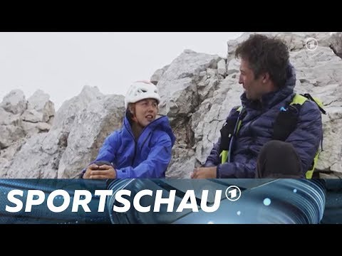 Gratwanderung: Auf Bergtour mit Laura Dahlmeier und  Peter Schlickenrieder