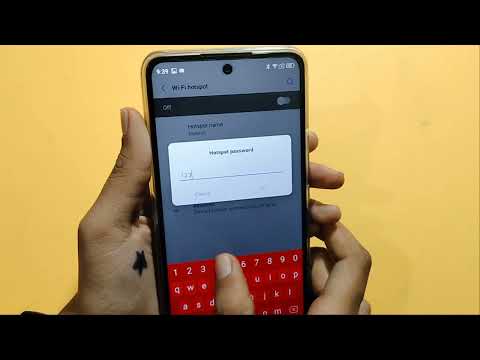 Motorola edge 30 pro Hotspot password setting | how to set hotspot password | set hotspot password