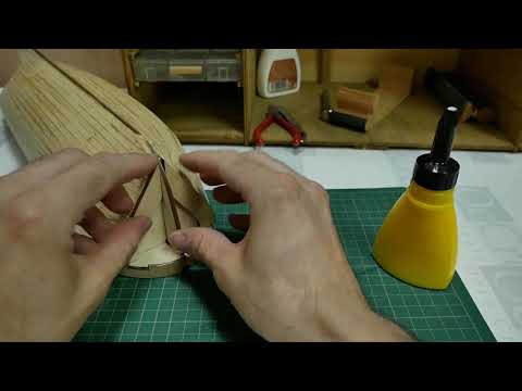 CASCO-014- Como forrar al casco 4. ESSEX - Modelismo Naval