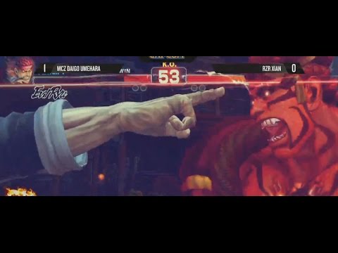 USF4, Daigo vs RZR Xian (Capcom Pro Tour Asia Finals)