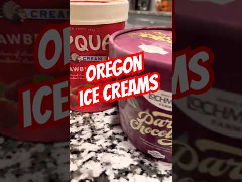 Some favorite Oregon local ice creams: Umpqua, Tillamook, and Lochmead. #oregondairy #icecreamlover