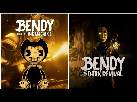 Bendy And The Ink Machine Vs Bendy And The Dark Revival | OFFICIAL TRAILER Comparison