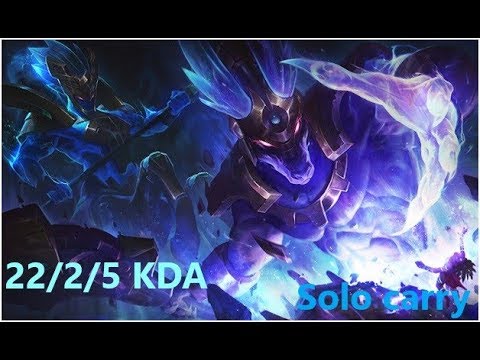 Nasus vs Volibear TOP/ KDA 22/2/5 SOLO CARRY Silver 3