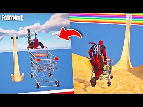 MEGARAMPA DE VEÍCULOS NO FORTNITE