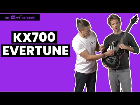 Cort KX700OPBK EverTune Bolt-On Construction Ash Top Mahogany Body 5pcs Maple & Walnut Neck 6-String Electric Guitar w/Gig Bag image 7