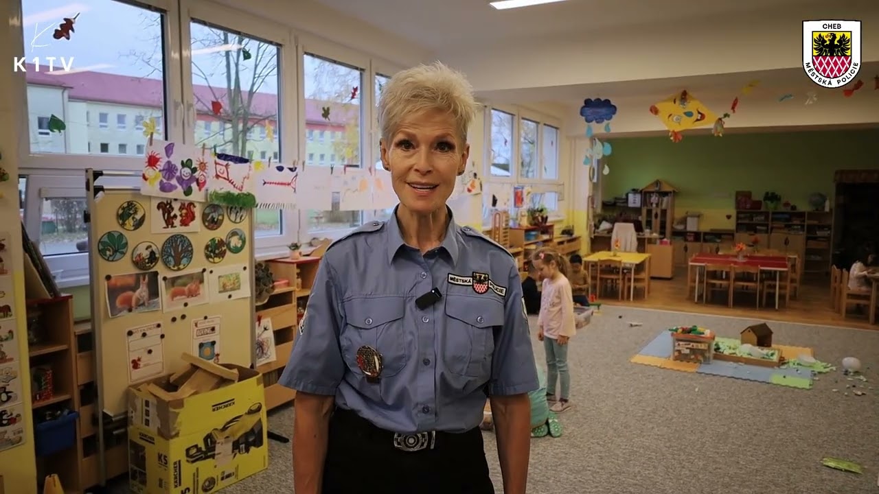 Projekt strážnice Péťa ve školkách v Chebu