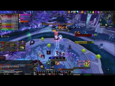 Nighthold Mythic - High Botanist Tel'arn - Warlock PoV (Kill)
