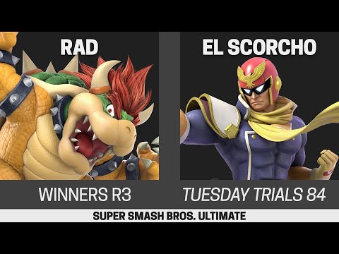 Tuesday Trials 84 SSBU Winners R3 - Rad (Bowser) vs El Scorcho (Captain Falcon, Snake)
