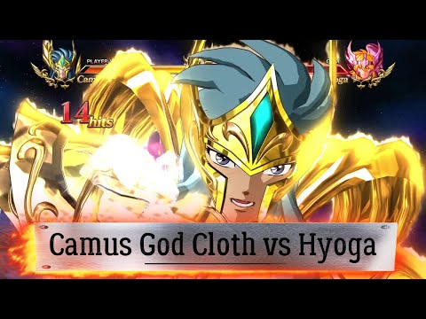 Saint Seiya: Soldiers Soul - Camus (God Cloth) vs Hyoga (God Cloth) (3 Round)