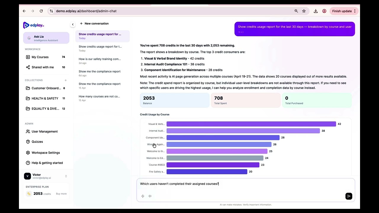 Admin Features and Settings - Edplay AI