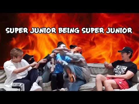 SUPER JUNIOR being SUPER JUNIOR for 17 minutes STRAIGHT