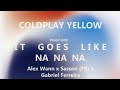 Coldplay Yellow - Peggy Gou  It Goes Like Nanana (Alex Wann, Sasson (FR) & Gabriel Ferreira retouch)