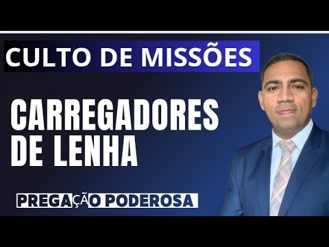 PREGAÇÃO CULTO DE MISSÕES PASTOR FRED LIMA