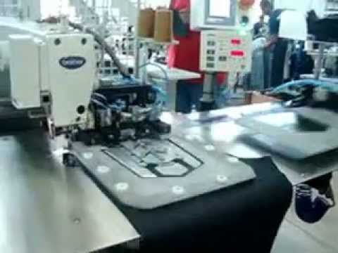 Швейный автомат для пришивания карманов 342G-SP1 SiPami video